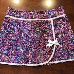 Lilly mini skort size 0. EUC.